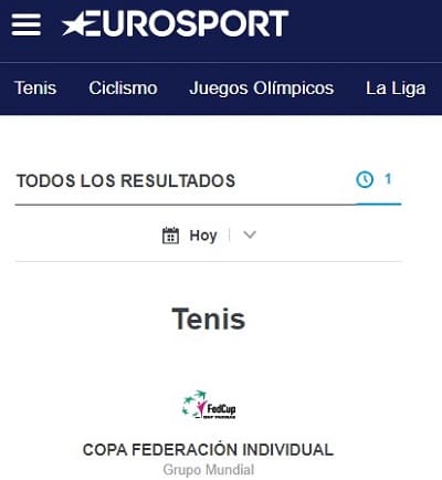 Eurosport web