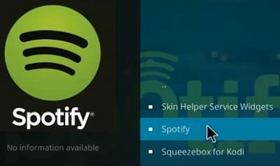 Spotify Kodi