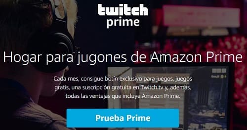 Twitch Prime prueba