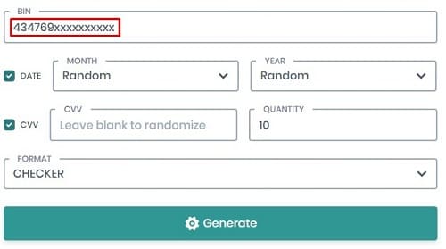 Twitch generador tarjetas
