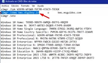 Activador Windows 10