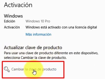 clave Windows 10