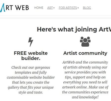 ArtWeb vender diseños