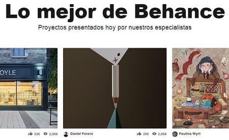 Behance vender diseños