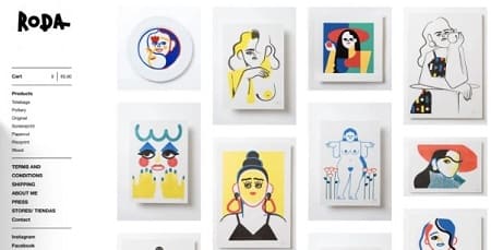 Bigcartel vender diseños