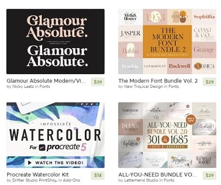 Creativemarket vender diseños