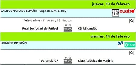 Futbolme resultados