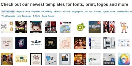 GraphicRiver vender diseños