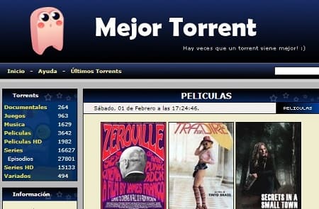 MejorTorrent web