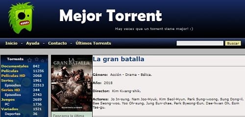 Mejortorrent descargar