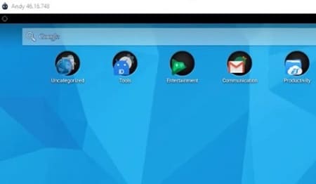 Andy emulador Android