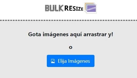 Bulk Resize editor de fotografía