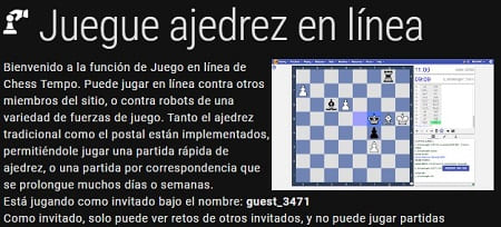 ChessTempo jugar ajedrez