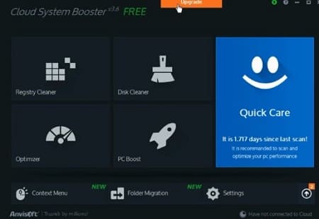 Cloud System Booster optimizar ordenador