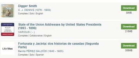 LibriVox descargar audiolibros