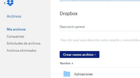 WeTransfer Dropbox