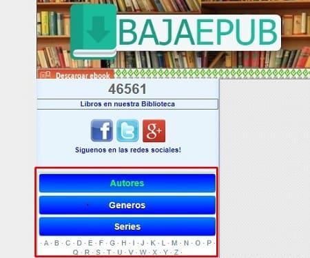 Bajaepub páginas libros