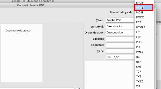 Cómo convertir libro Kindle