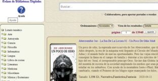 Ebiblioteca página para bajar libros