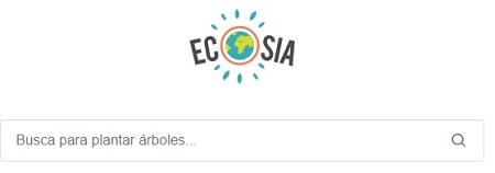 Ecosia buscadores de Internet