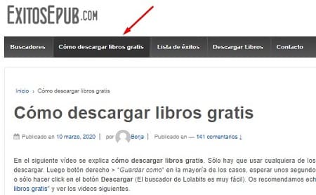 Exitosepub cómo bajar libros