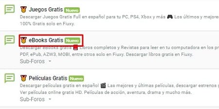 Fiuxy bajar ebooks gratis