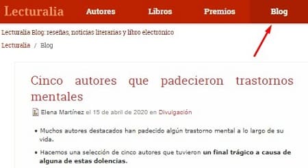 Lecturalia web para descargar libros
